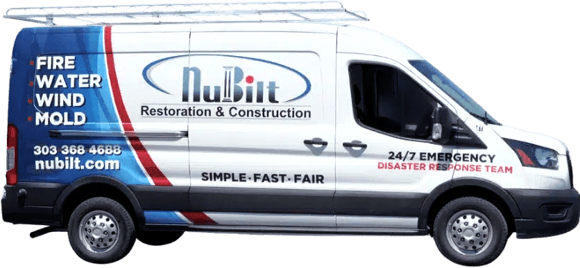 NuBilt Restoration service vehicle - Denver Colorado